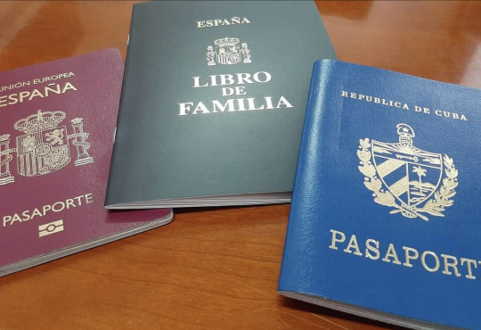 Cubanos con Pasaporte Español
