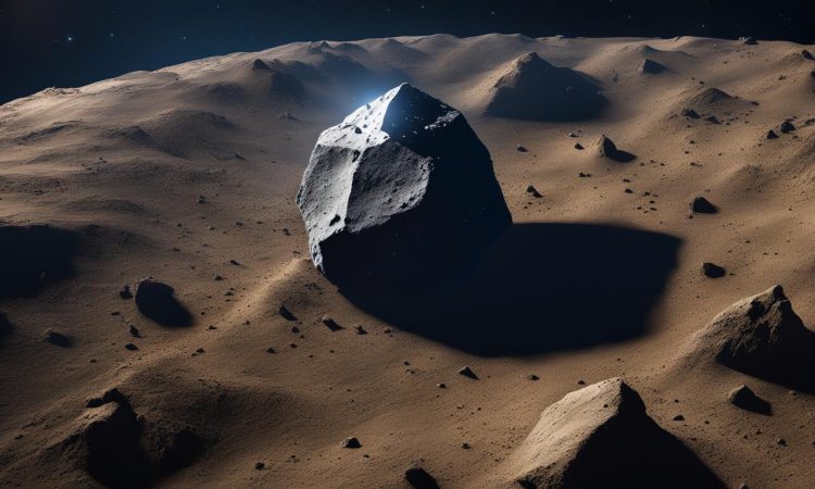 Exhiben por primera vez una muestra del asteroide Bennu
