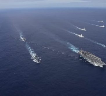 El-portaaviones-mas-grande-de-Estados-Unidos-llega-al-Caribe