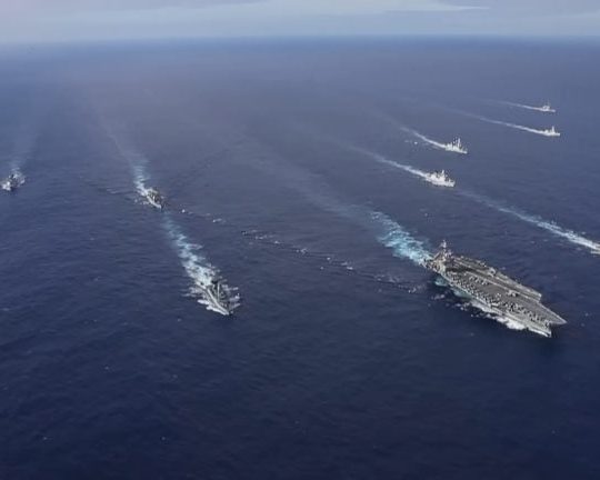 El-portaaviones-mas-grande-de-Estados-Unidos-llega-al-Caribe